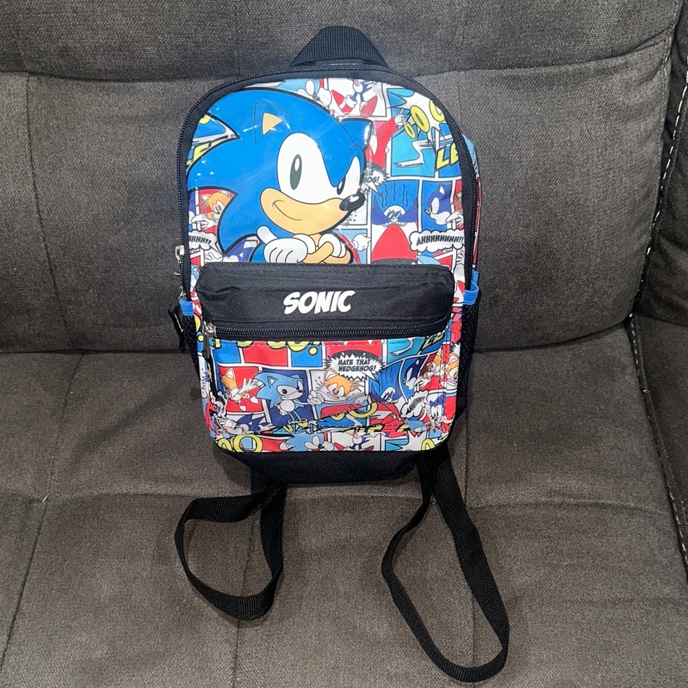 Mini Sonic the Hedgehog Backpack